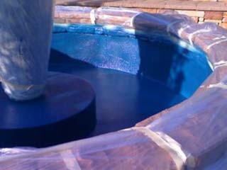 Fountain interior coating - Outdoor Protection