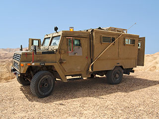 Military truck coating - Polyurea