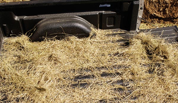 Truck Bed liners Hauling Hay Dirt without Scratching Denting - Agricultural